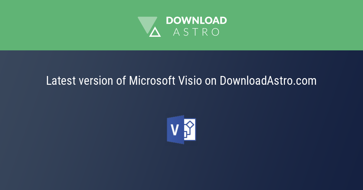 Microsoft Visio - Última versión 2023. Descargar gratis