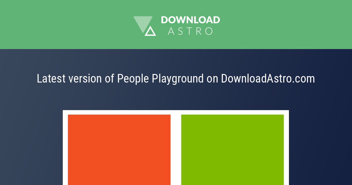 Descarga People Playground Gratis 2023 [Última] - Precursor - Descarga  gratuita de software